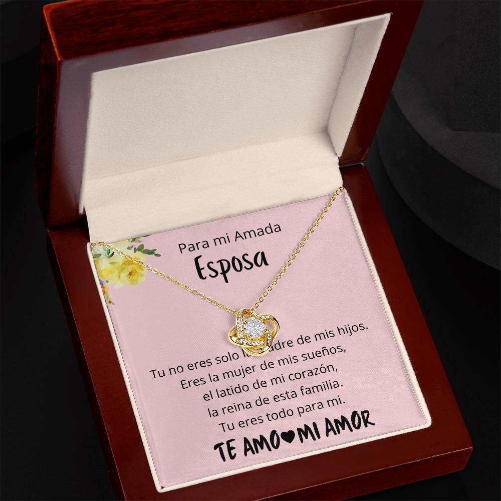 Regalo Para MI Esposa Collar Personalizado Aniversario Cumpleanos Joyas Mujer