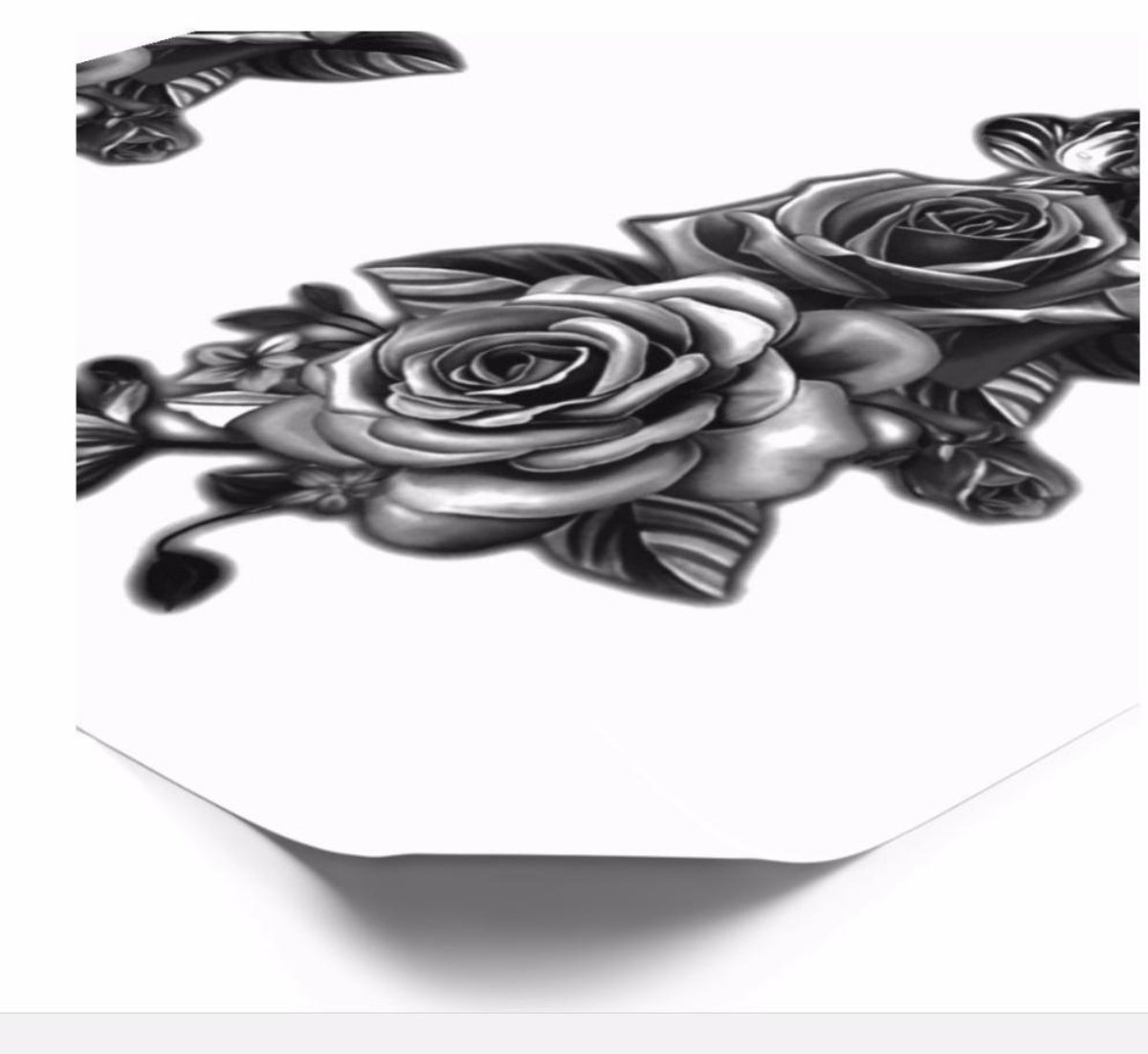 black rose designs tattoo
