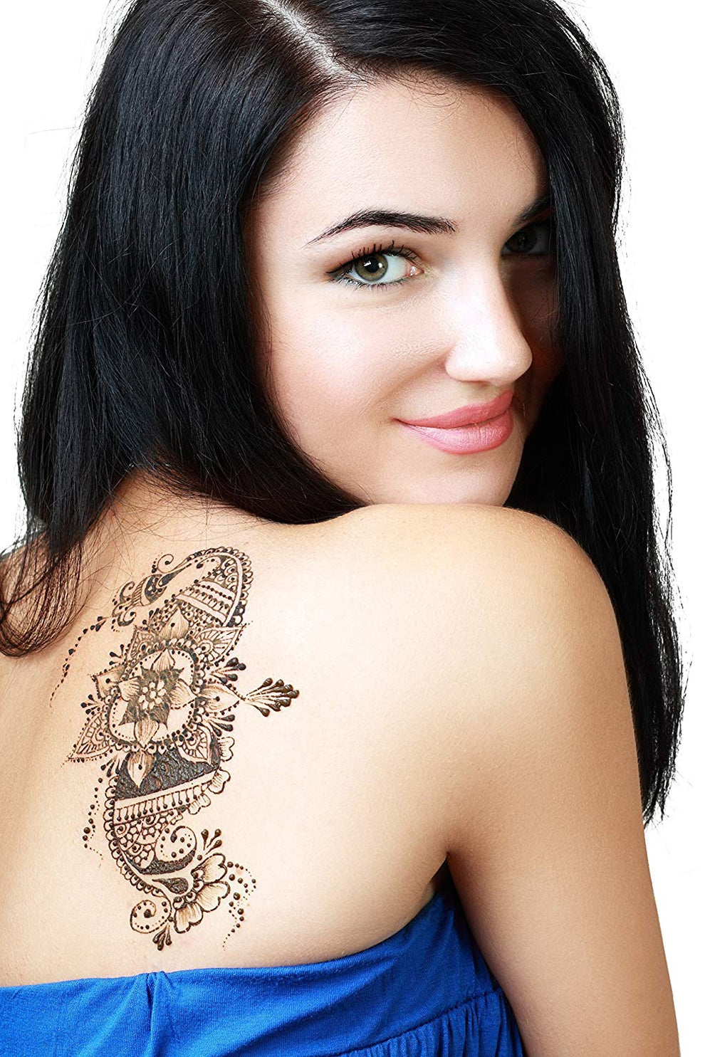 Stencils For Henna Tattoos 10 Sheets Self Adhesive Body Art Temporar Tempotats 0927